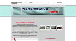 Desktop Screenshot of ferari-werne.de